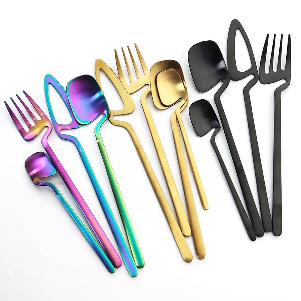 Stainless Steel Cutlery Set of Four Tools - Trendha