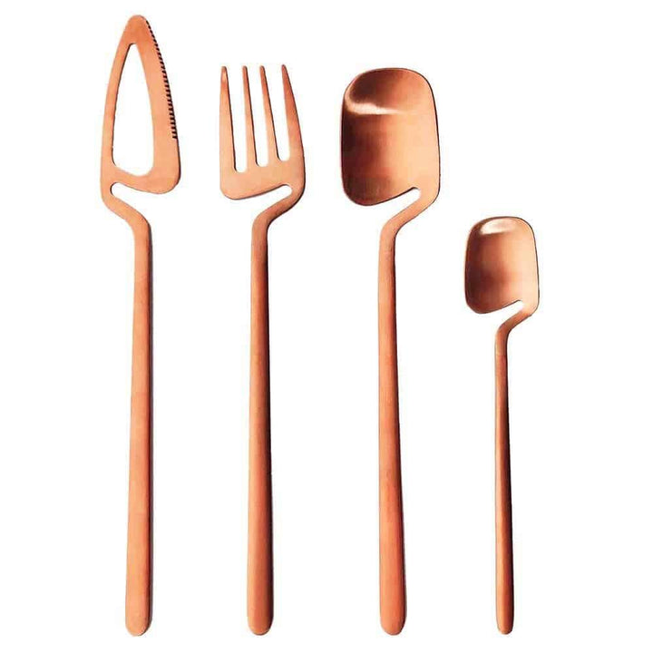 Stainless Steel Cutlery Set of Four Tools - Trendha