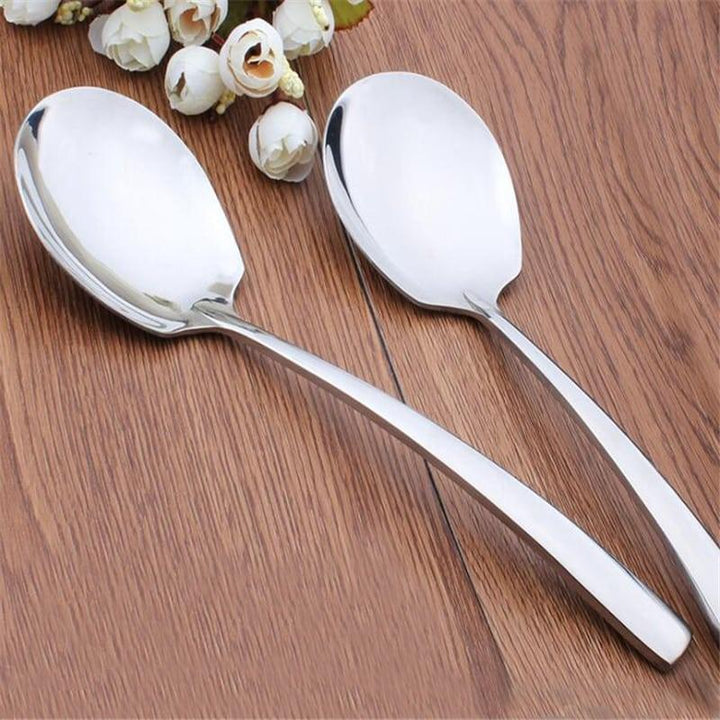 Stainless Steel Serving Spoon - Trendha