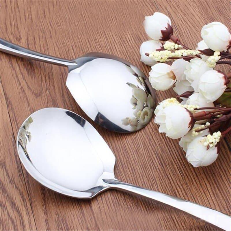 Stainless Steel Serving Spoon - Trendha
