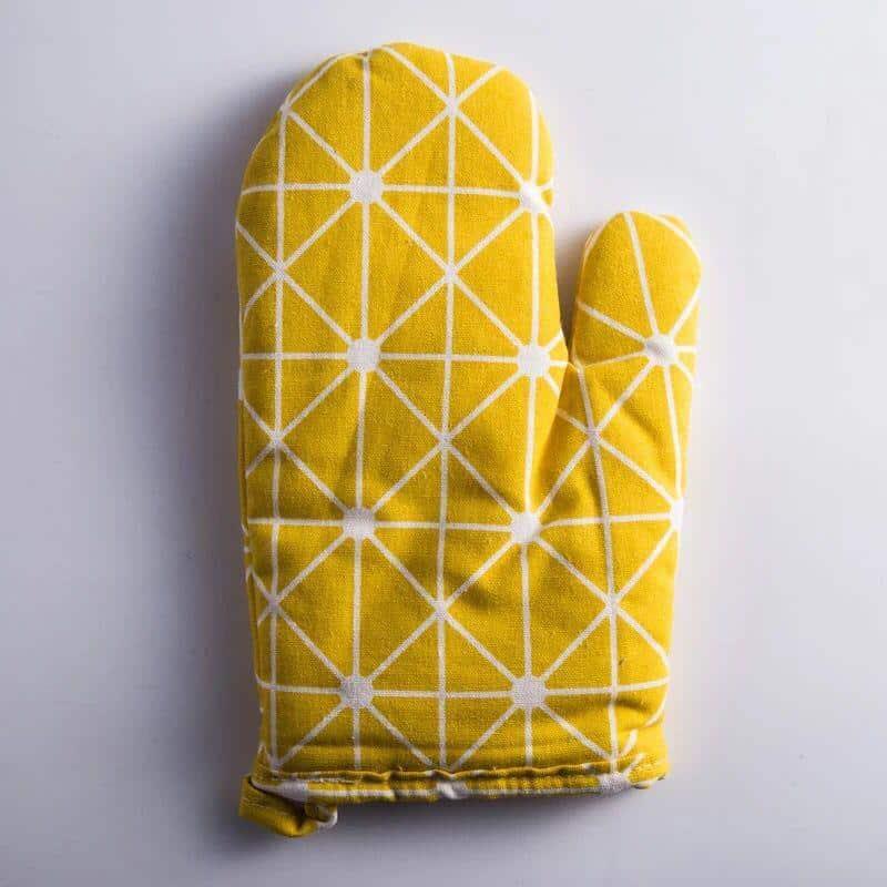 Useful Convenient Heat-Resistant Cotton Oven Glove - Trendha