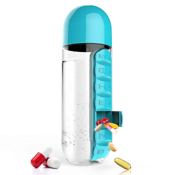 Water Bottles with Pill Boxes - Trendha