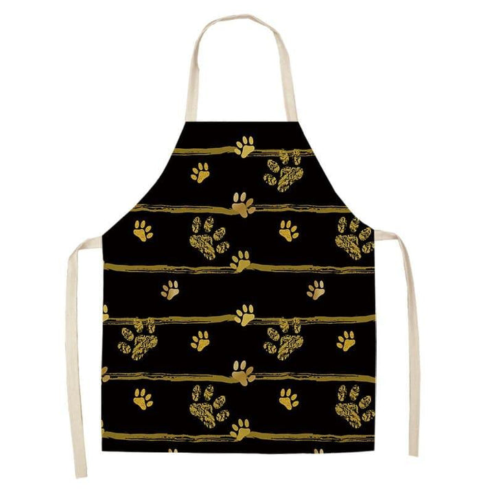 Women's Bronze Patterned Kitchen Apron - Trendha