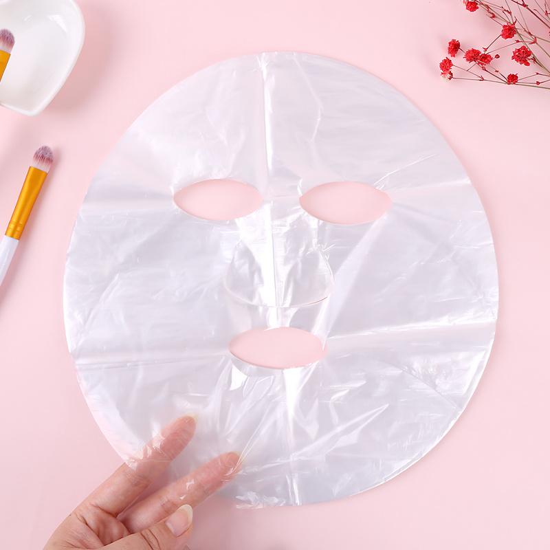 Ultra Thin Disposable Plastic Film Facial Masks