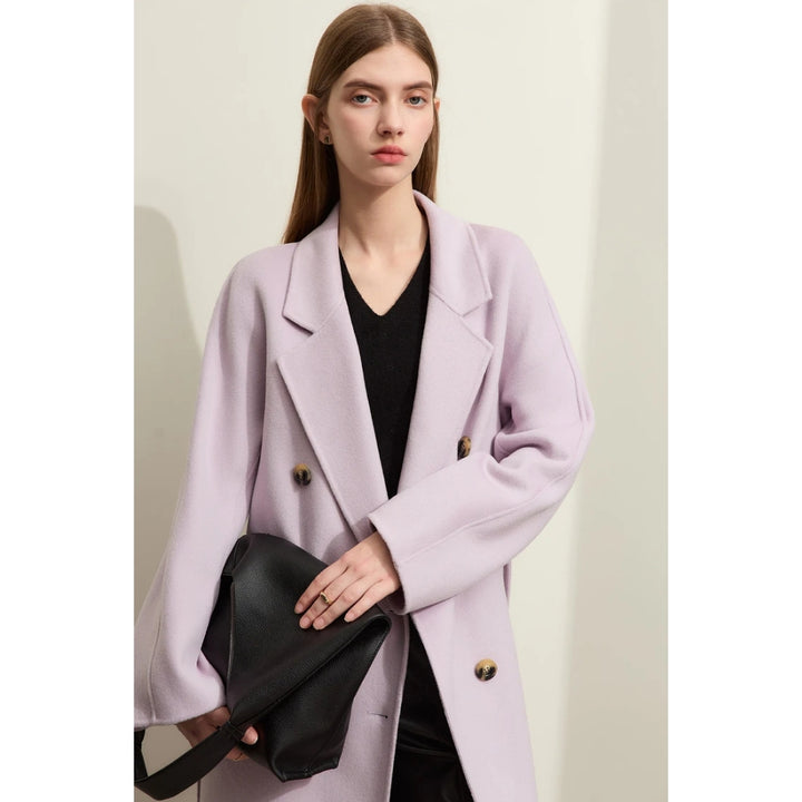 Elegant Autumn Woolen Coat for Women