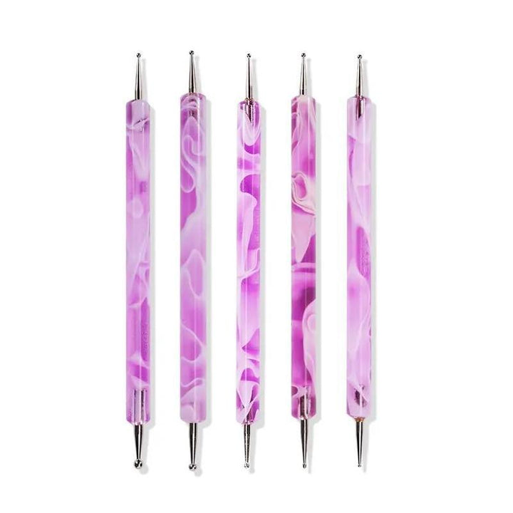 5 Pcs Nail Art Dotting Pen Set