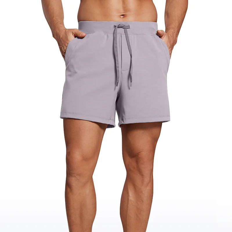 5" Four-Way Stretch Workout Shorts