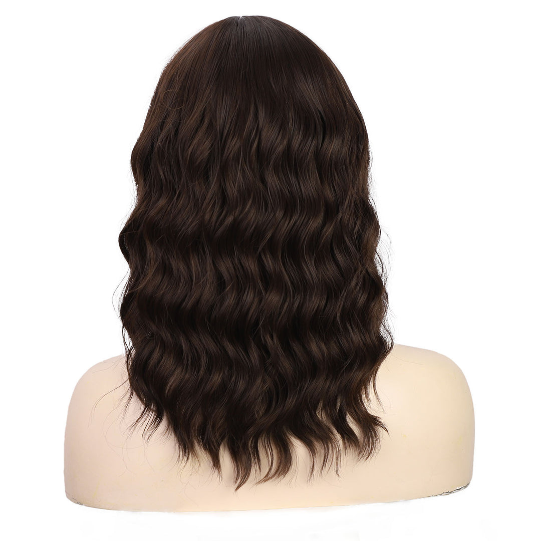 European And American Style Wig Water Ripple Short Curly Hair