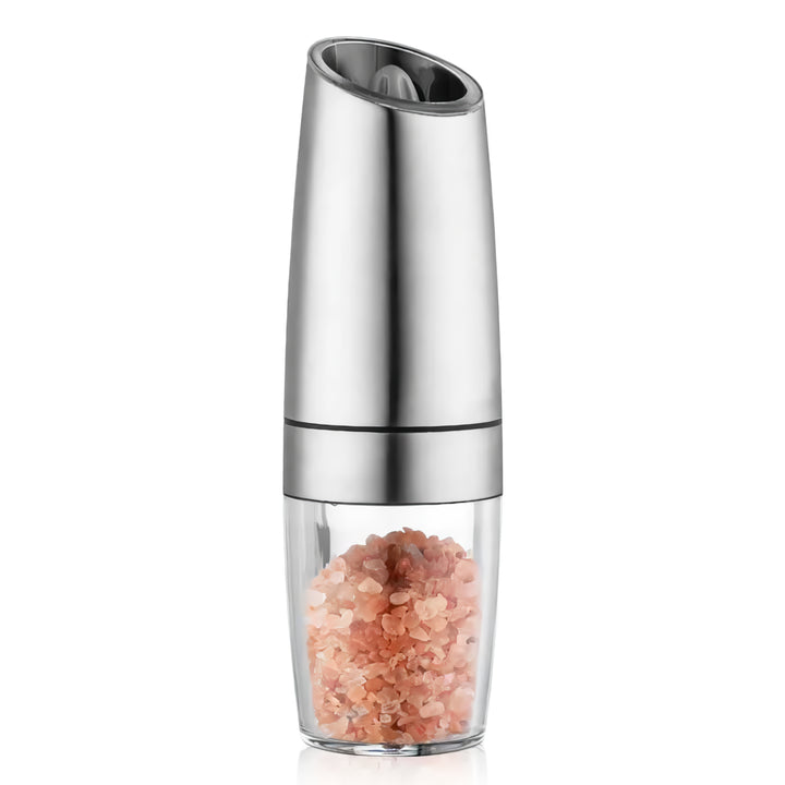 Electric Automatic Salt and Pepper Grinder - Adjustable Coarseness, Battery-Operated