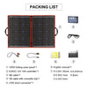 color: 100W Solar Panel Set