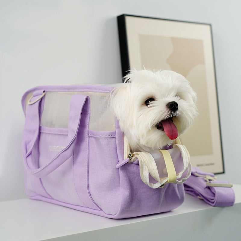 Portable Pet Travel Bag with Shoulder Strap