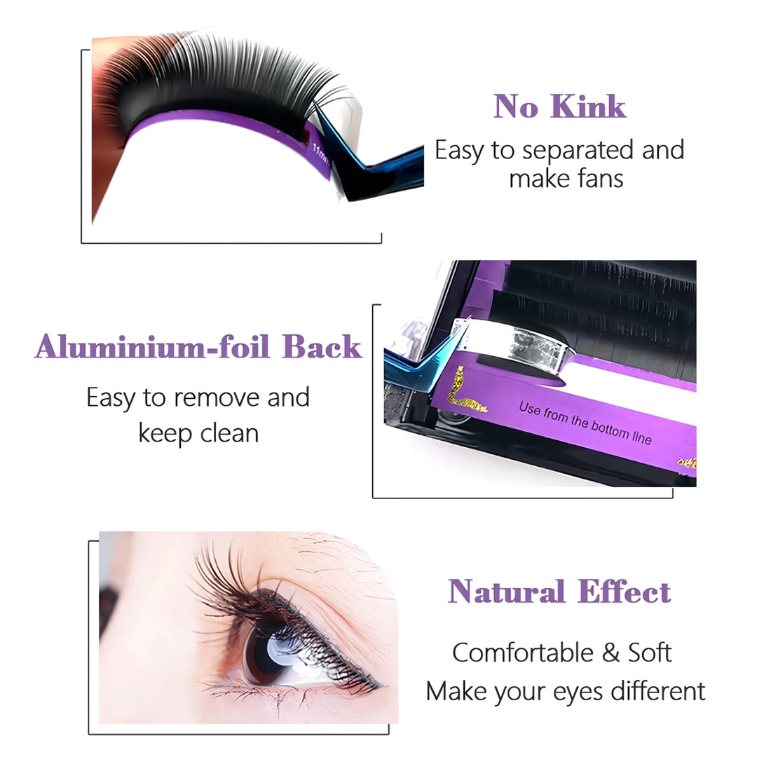 Soft Curl Faux Mink Individual Eyelash Extensions