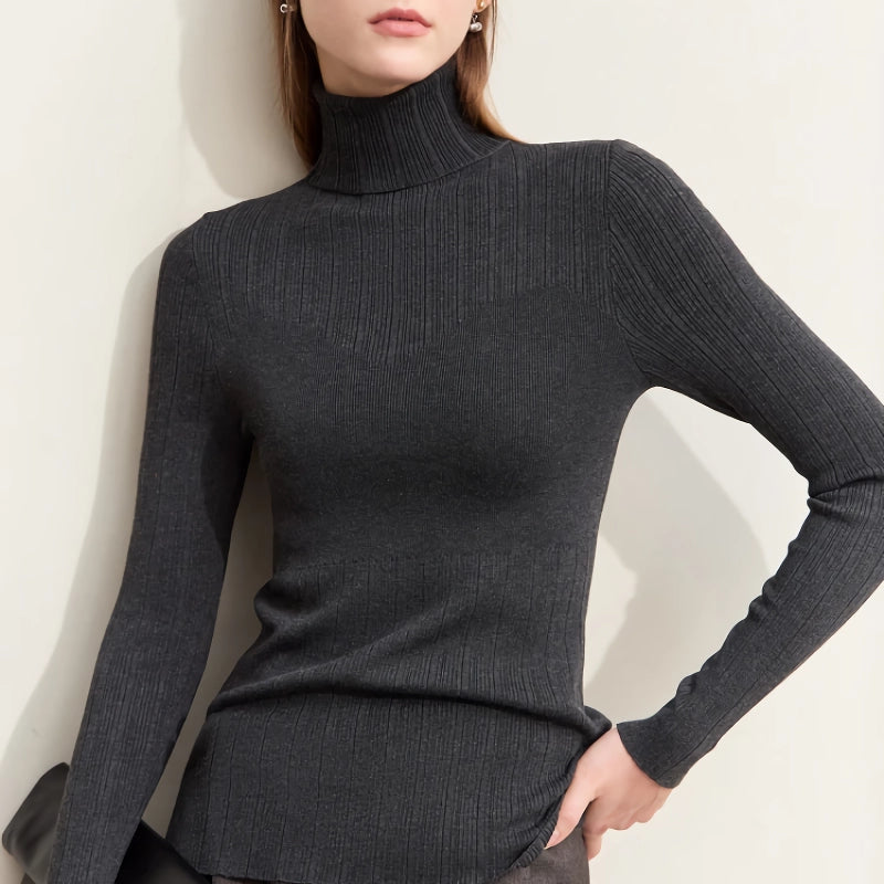 Elegant Autumn Turtleneck Sweater