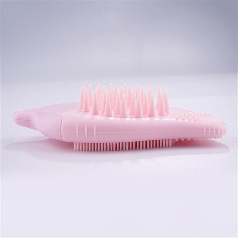 Silicone Shampoo Brush and Facial Cleanser