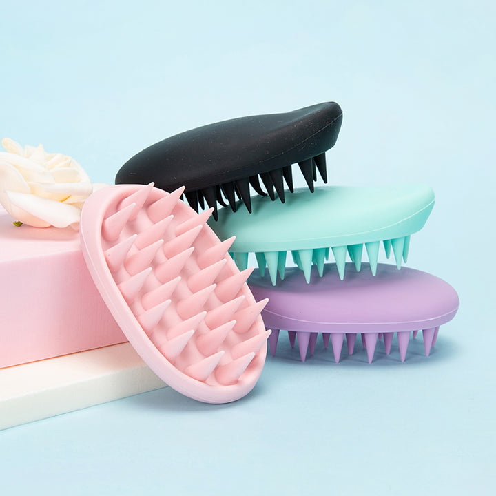 Silicone Integrated Shampoo Brush