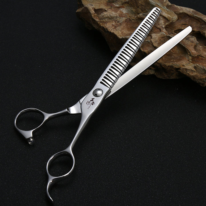 7-Inch 3D Gradient Traceless Teeth Chunker Shears