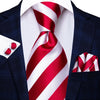 color: Red/White