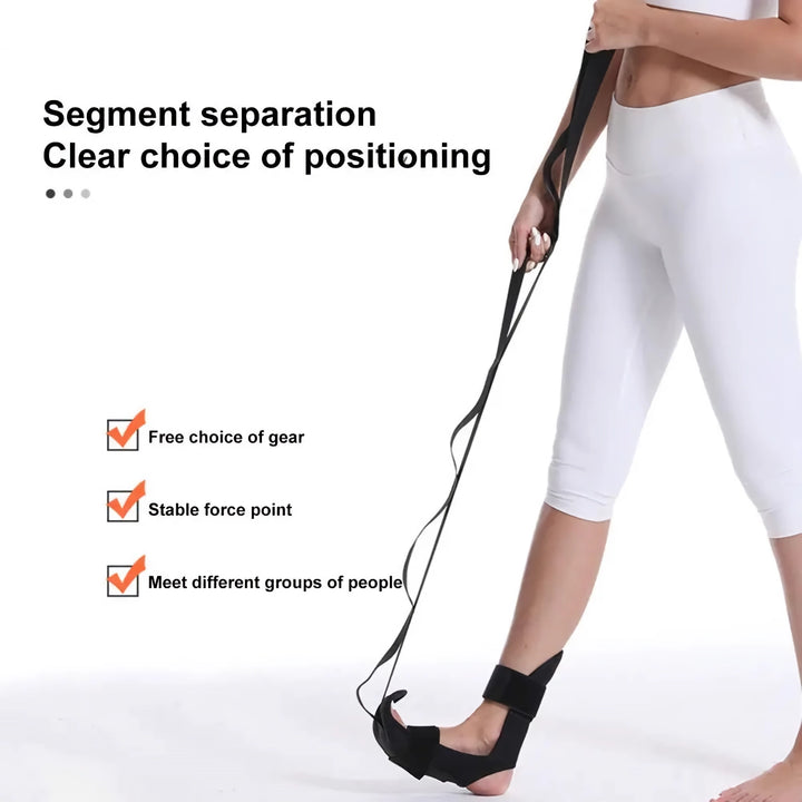 High-Strength Multi-Loop Yoga Stretch Strap for Physical Therapy