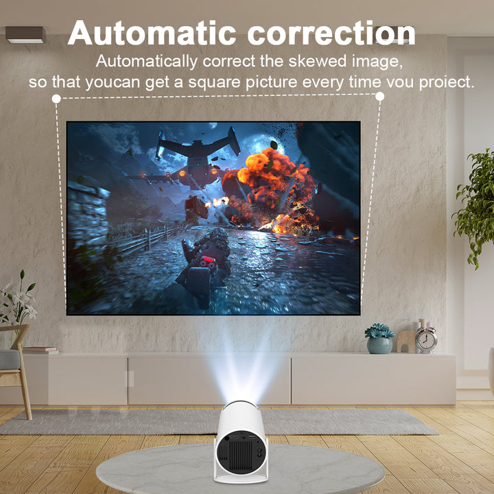 4K WiFi6 Portable Home Cinema Projector