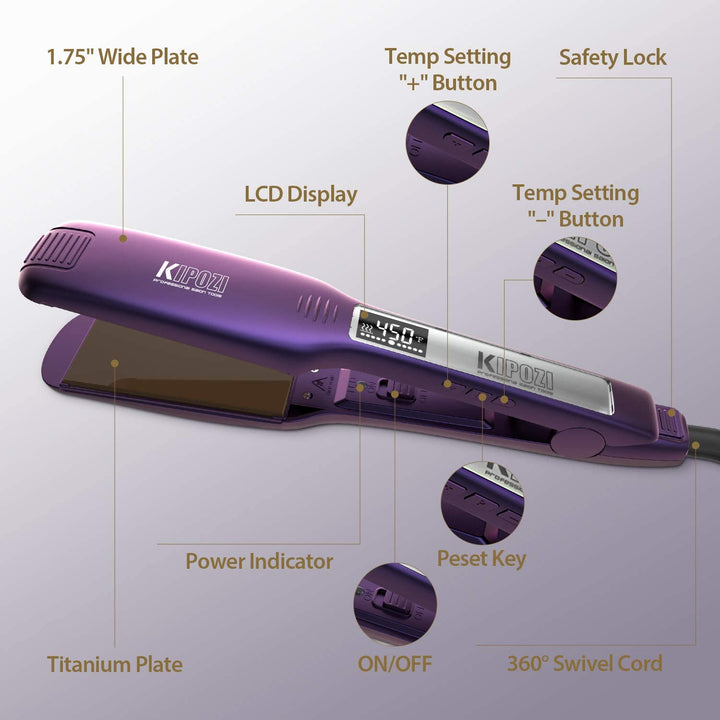 Professional Titanium Hair Straightener