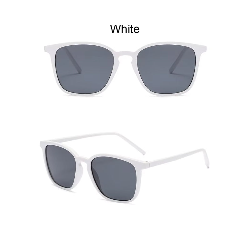 Retro Square Cat Eye Sunglasses with UV400 Protection