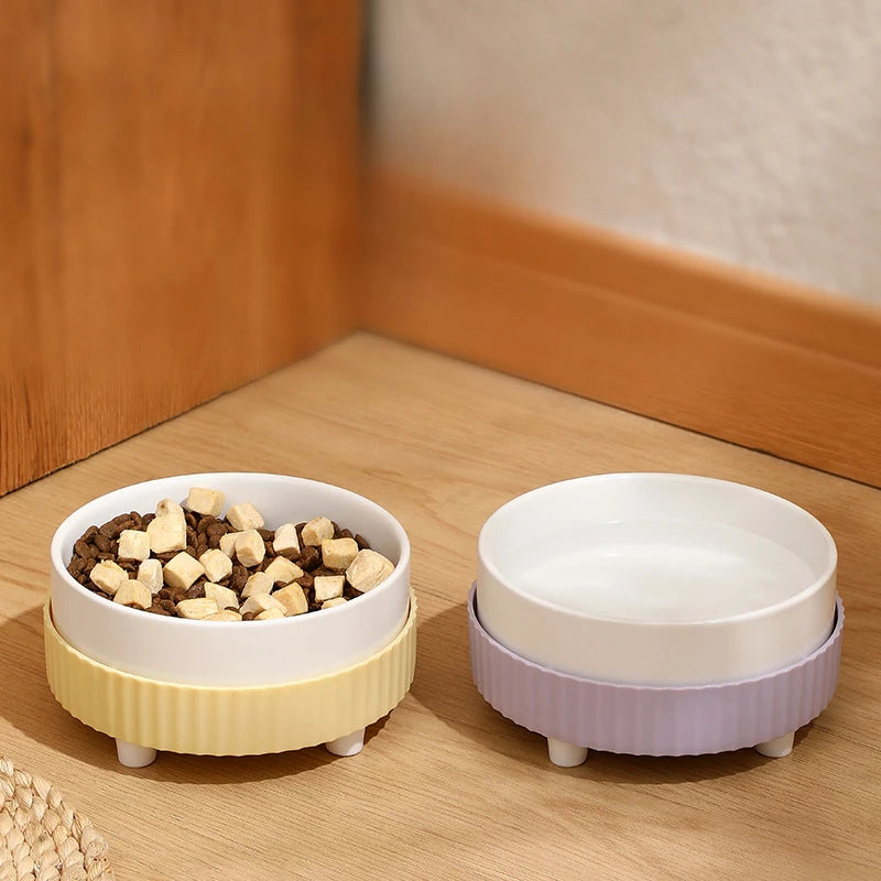 Ceramic Cat & Dog Bowl