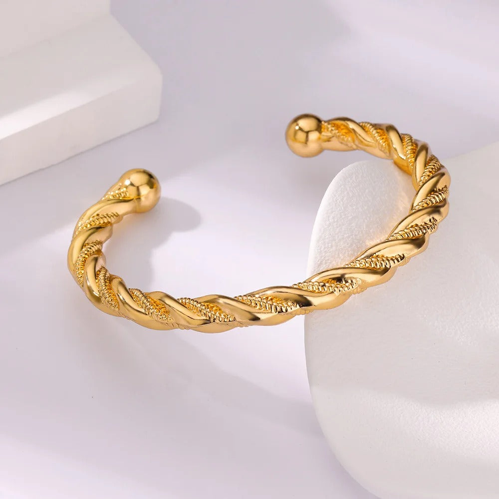 Twisted Bangle for Women