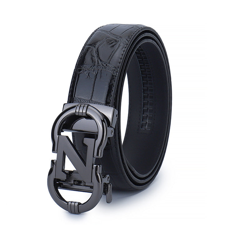 Men's Leather Casual Business Belt