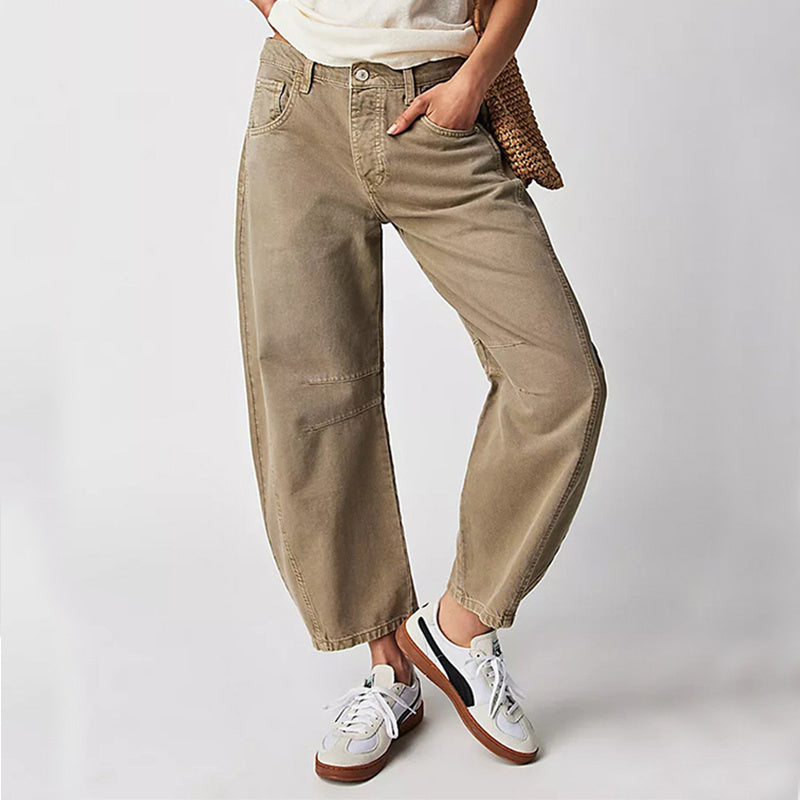 Fashion Loose Wide-leg Pants Summer Sports Straight Trousers Women's Clothing