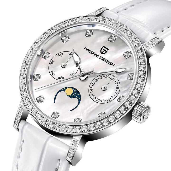 Elegant Sapphire Glass Quartz Wristwatch - Perfect Fashion & Casual Gift