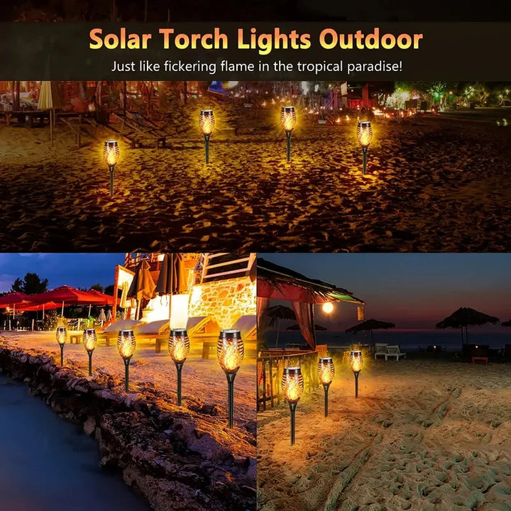 Solar Flame Lights