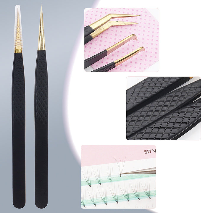 Stainless Steel Eyelash Tweezers