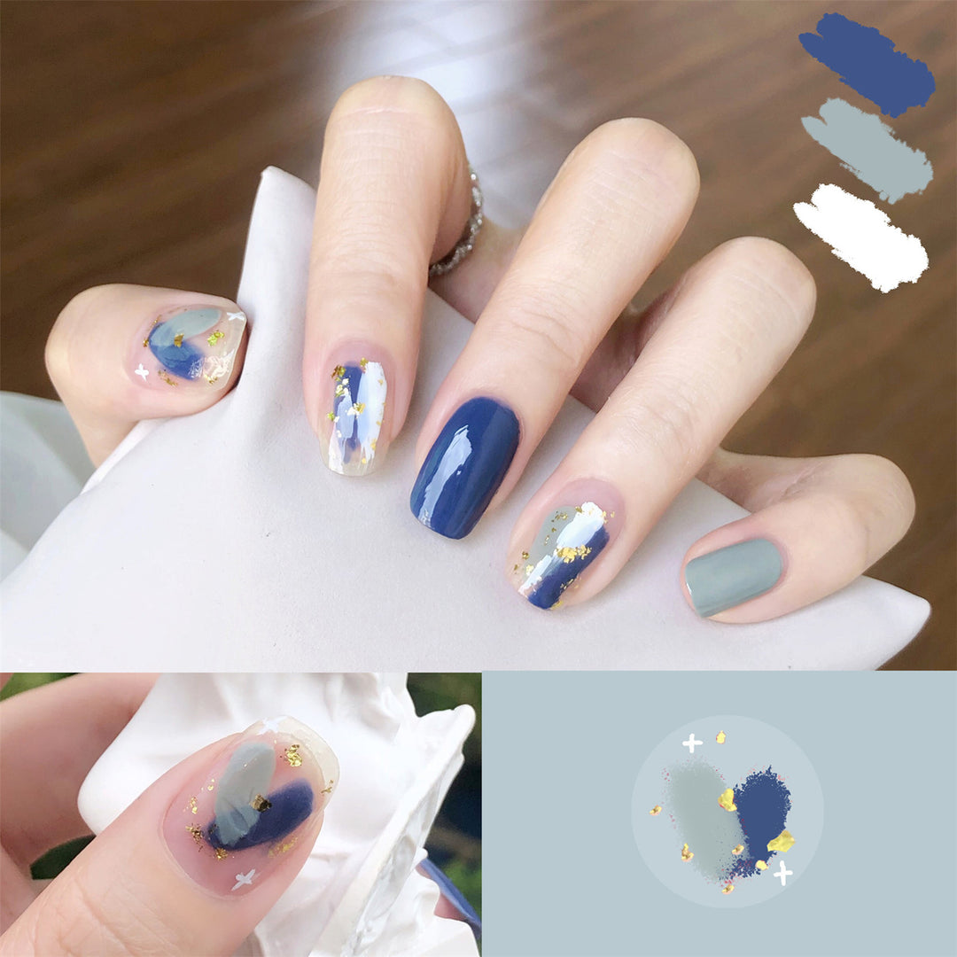 Luminous Nail Art Sticker Nail Patch Lasting Waterproof