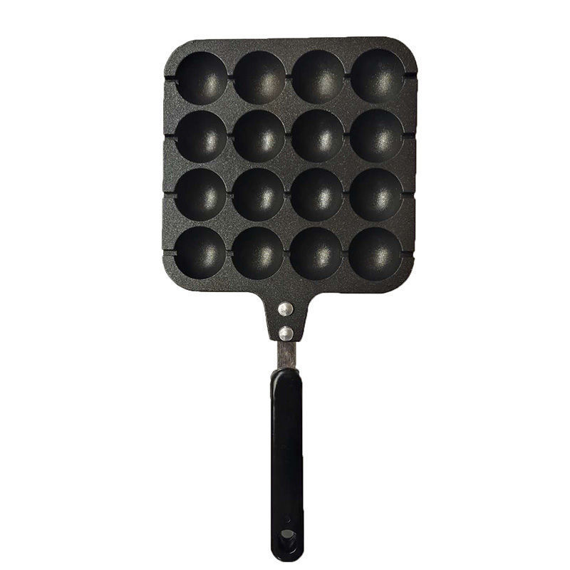 16-Cavity Takoyaki-Style Cooking Pan