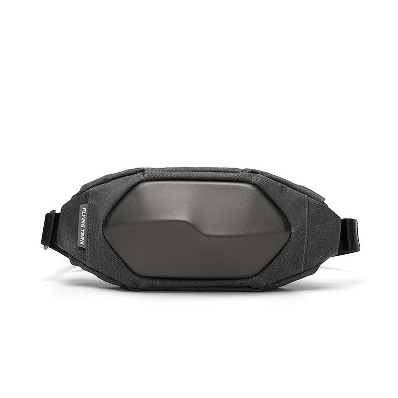 Fashion Polyhedron Hard Shell Waist Bag