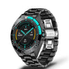 Color: Black blue circle
