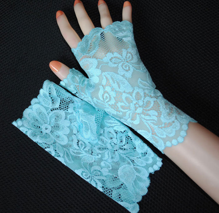 Stretch Lace Gloves Thin And Sexy