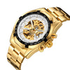 Color: Black ring white faced steel s