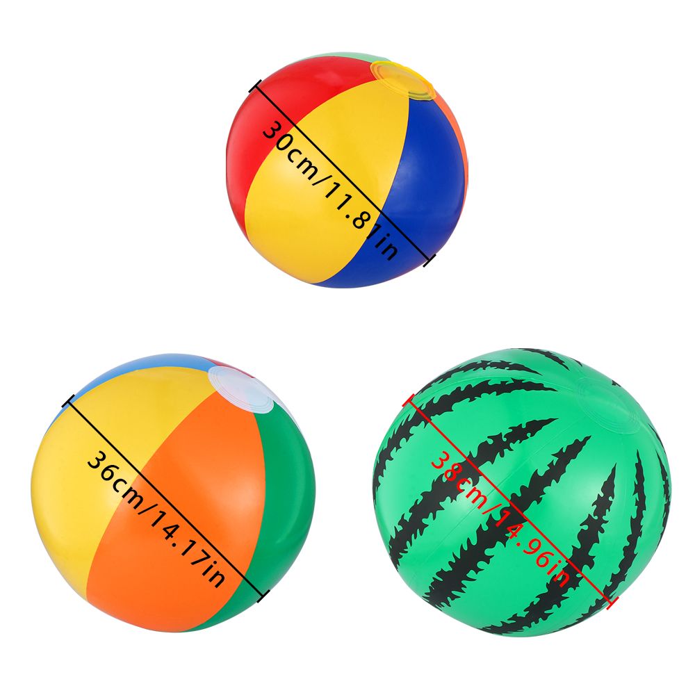 Colorful Inflatable Beach Ball for Swimming Pool Party and Beach Games