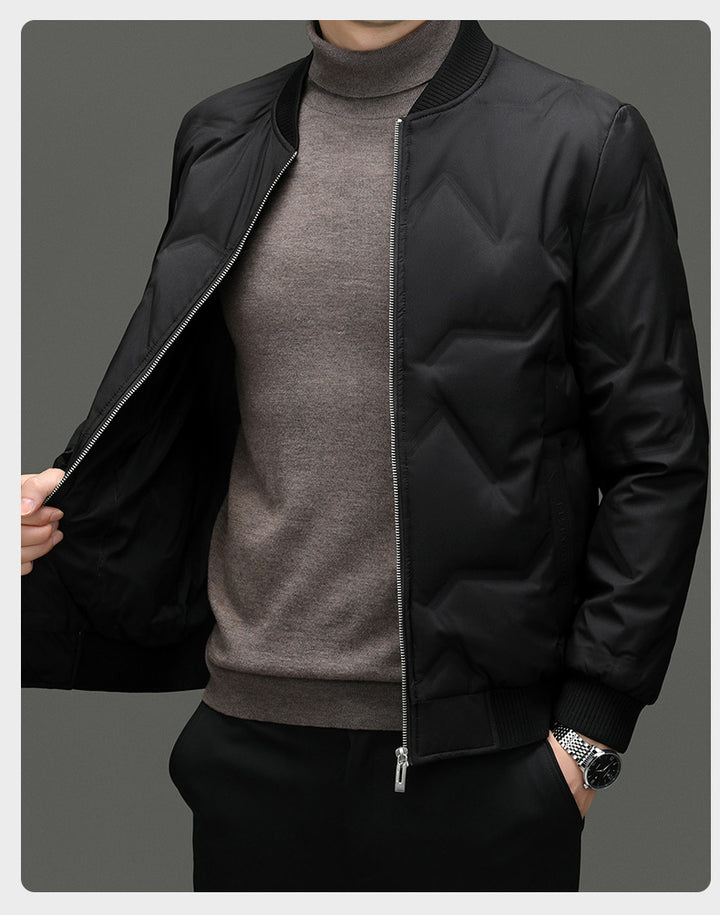 90 Duck Down Winter Men's Business Casual Light Thin Warm Down Jacket