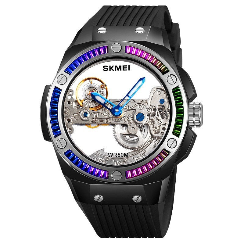 Men's Exquisite Hollow Mechanical Automatic Watch