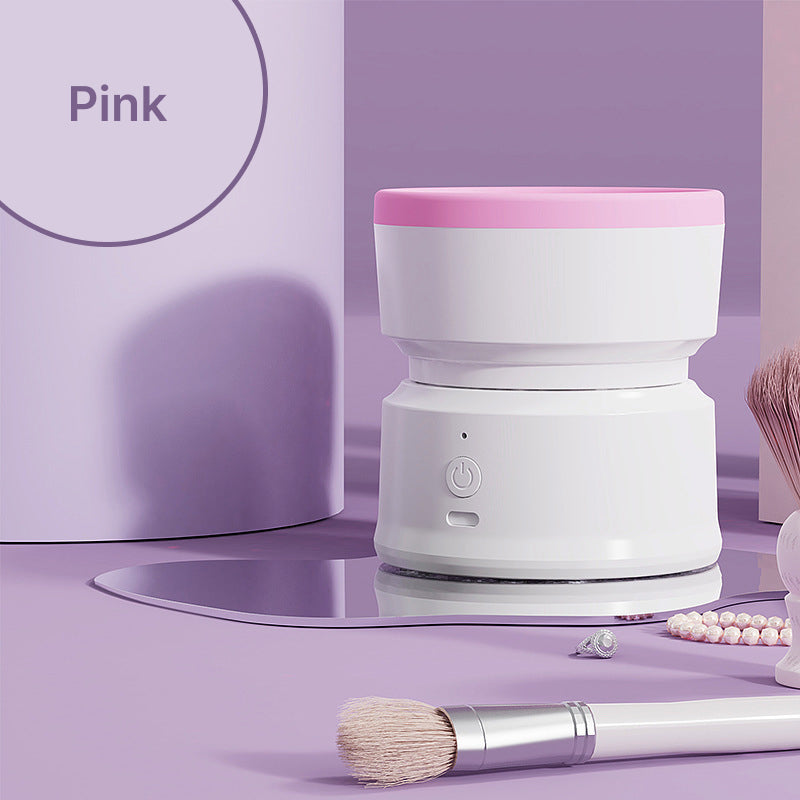 Portable Electric Makeup Brush Cleaner with USB Charging