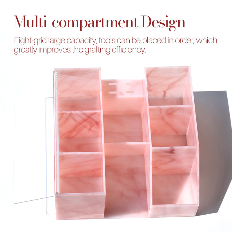 Multifunctional Acrylic Eyelash Tool Storage Box