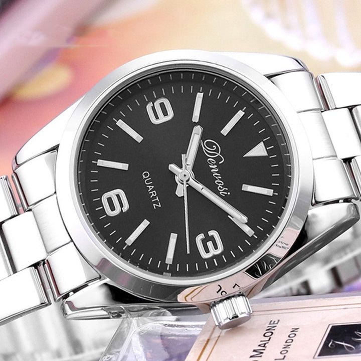 Classic Watch Waterproof Steel Belt Calendar