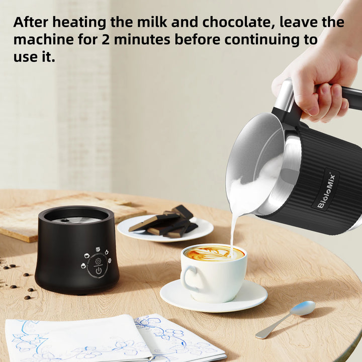 5-in-1 Automatic Hot and Cold Milk Frother