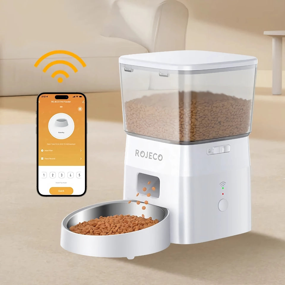 Automatic Smart Dog Feeder with WIFI Remote Control