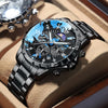 Color: Black Shell Steel Belt