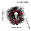 Color: K3 4 Rose Ghost Head Garland