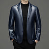Color: Light Blue Single Leather