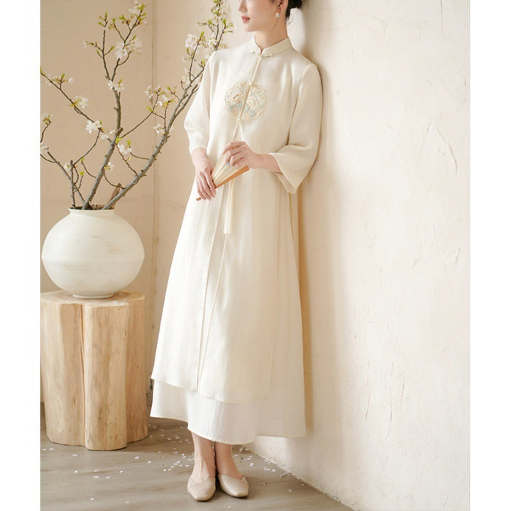 Retro Gentle Zen New Chinese Style Dress